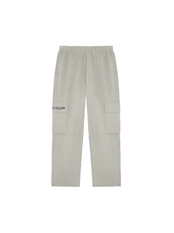 Womens Double Jersey Cargo Track Pants—stone Confident Women's Power