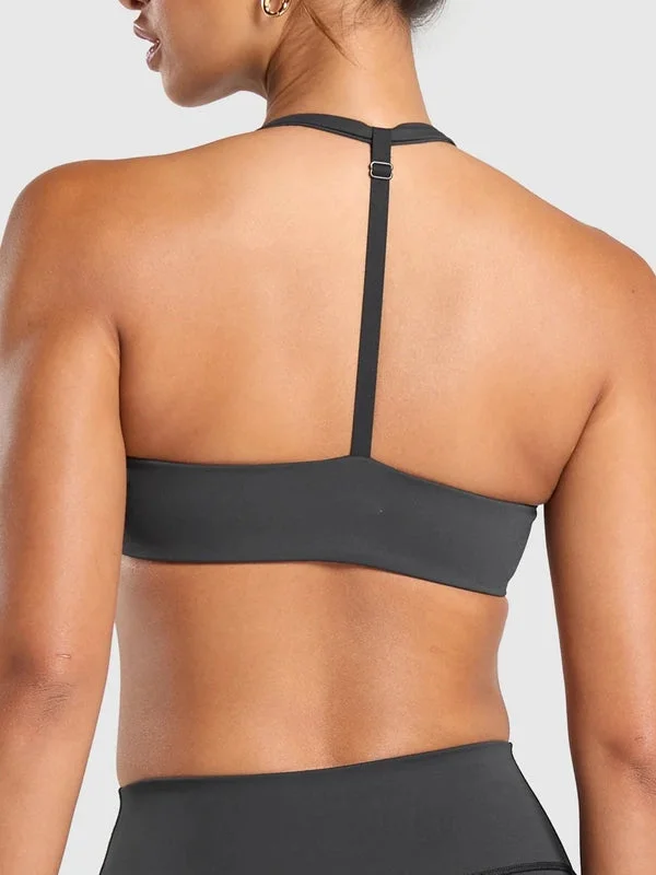 ZASUWA Female Halter Backless Sports Bras Modern Women's 