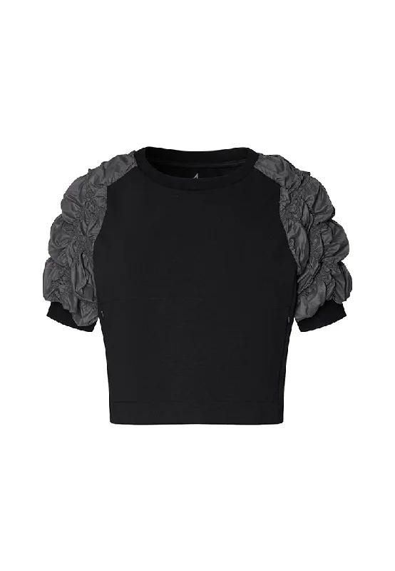 AP Signature Short-Sleeve Sweatshirt Sophisticated Women's Tailored