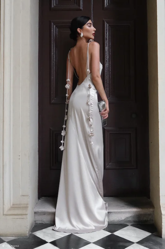 Elenora Rose Gown - Champagne Earthy Women's 