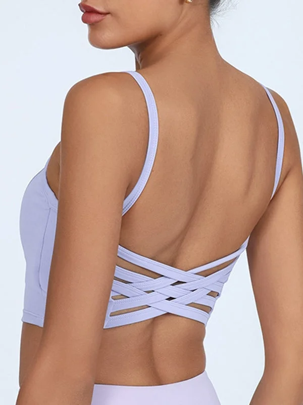 ZASUWA Female Beautiful Back Quick Dry Sports Bras Business