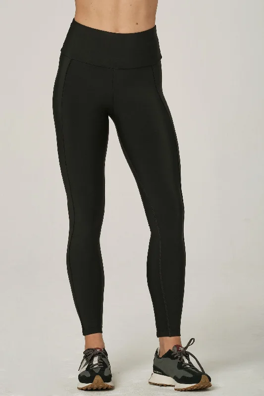 Finish Line Black-S Pants Sleek Women's 