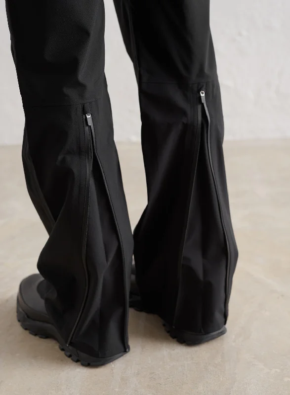 Black Waterproof Pants Dynamic Women's High - energy