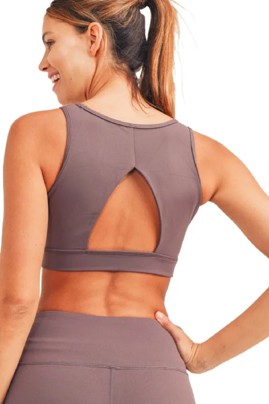 Mono B Bronze Newport Bra Top AT-A0737 Stylish Women's Neon