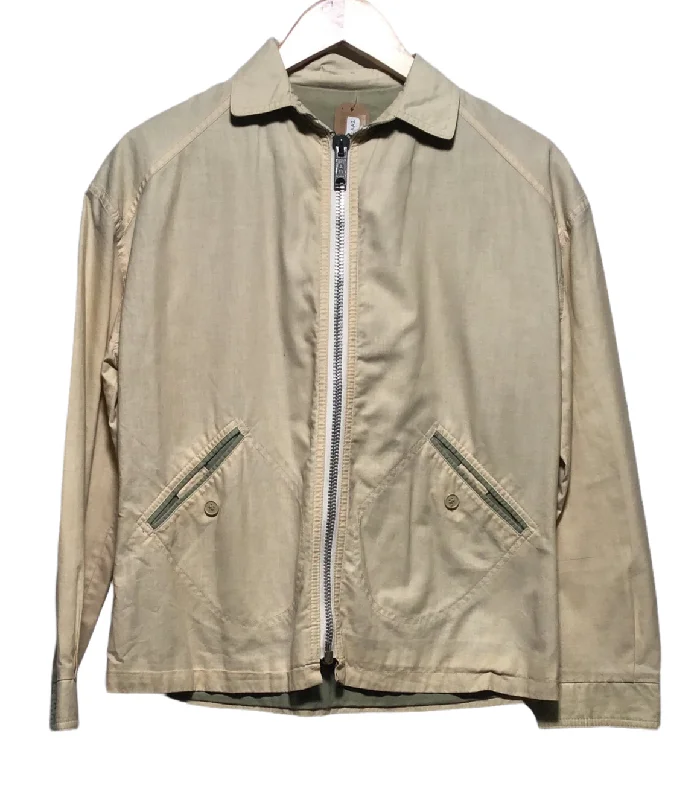 Zip Up Cotton Jacket (Size S) Earthy Women's 