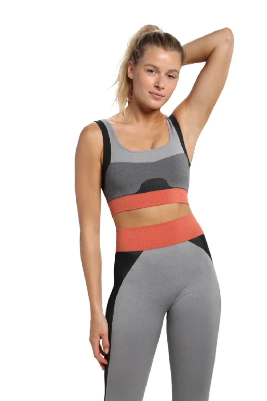 Mono B Color Block Seamless Bra AT-A0944 Traditional Women's Wool