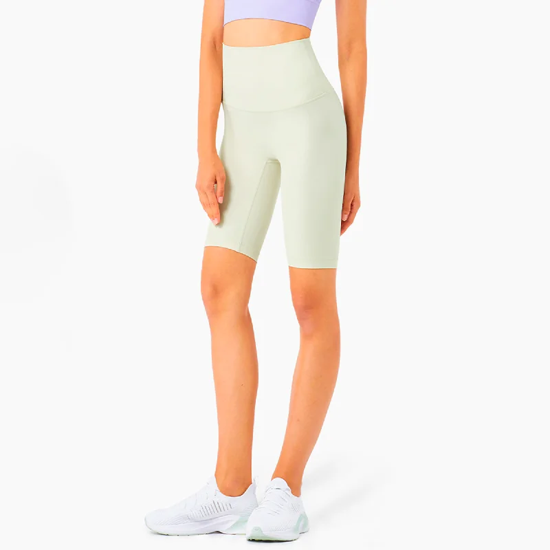 High Waist Yoga Shorts Refined Women's 