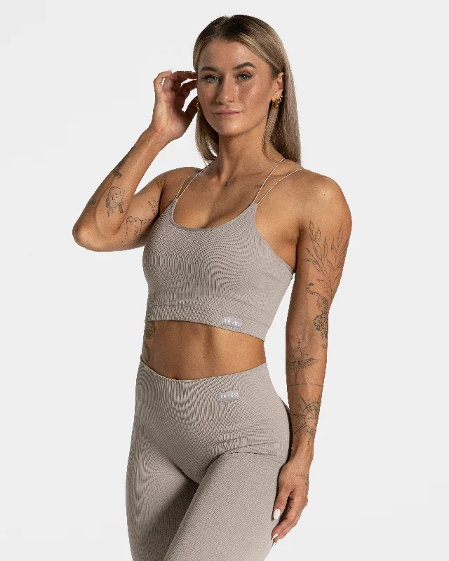 Elegant Strap Top "Stone" Athletic Women's High - 