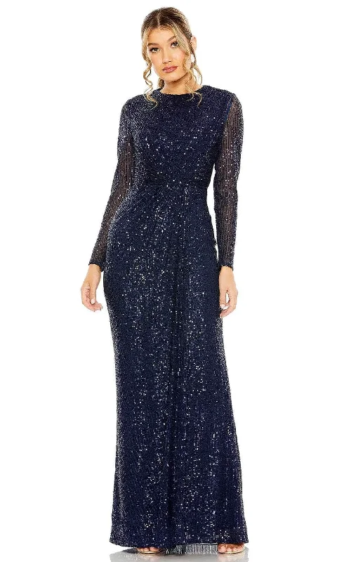 Ieena Duggal 11659 - Floor Length Sequin Evening Gown Artistic Women's Avant - 