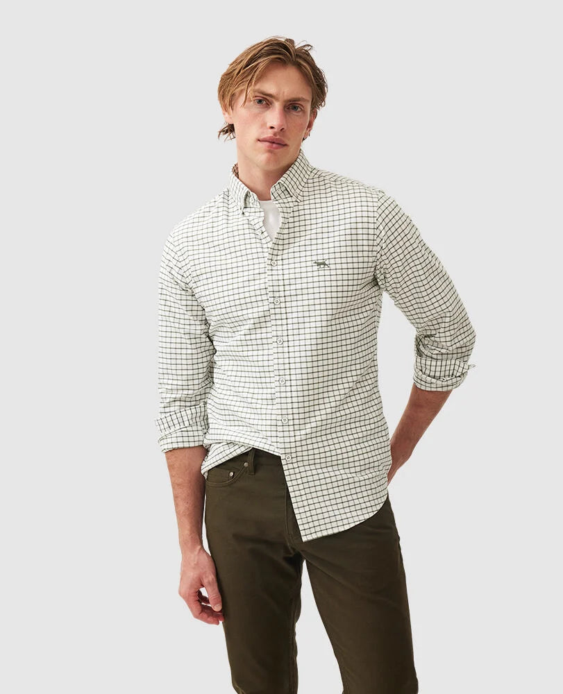 Gunn Check Oxford 3 - Fern Practical Women's Multi - 