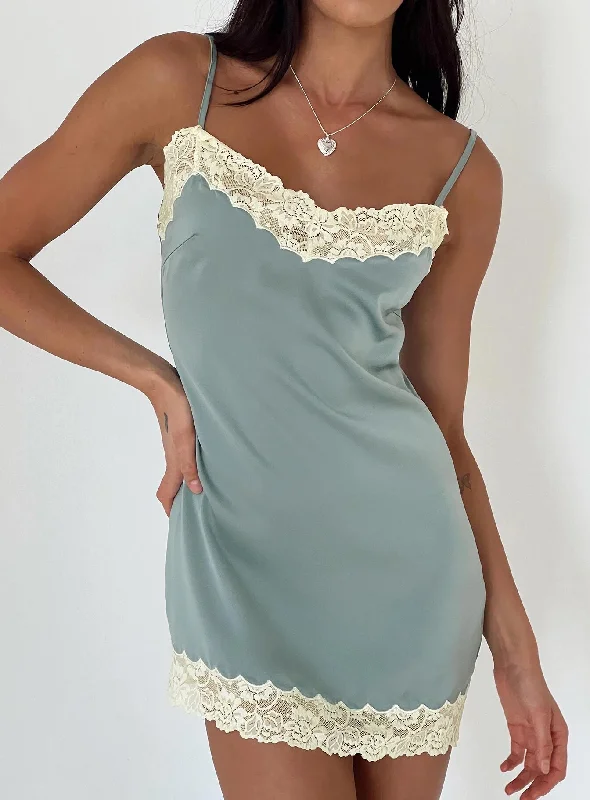 Ochi Mini Dress Polar Blue Street