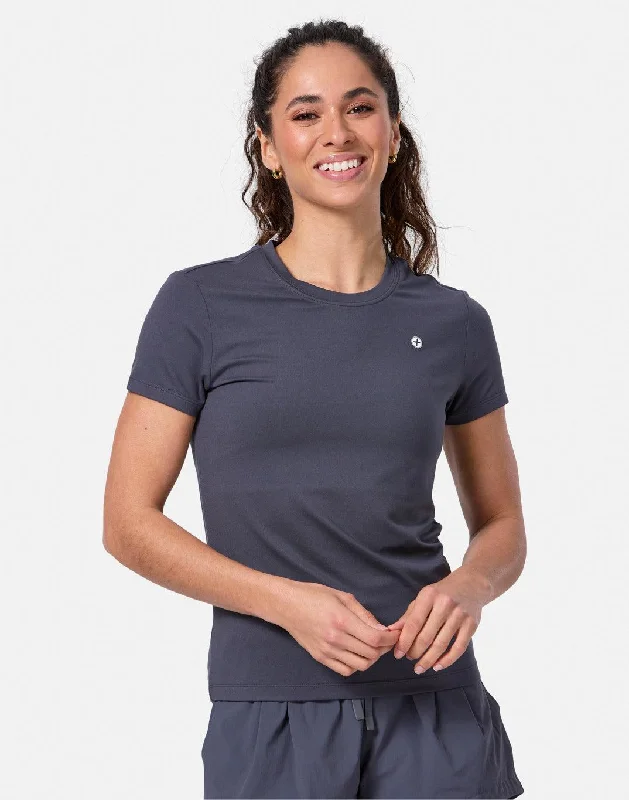 Coffee Slim Fit Tee in Orbit European