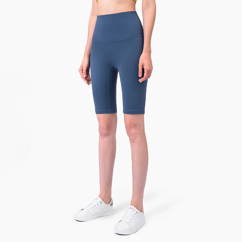 High Waist Yoga Shorts Artistic Women's Avant - 