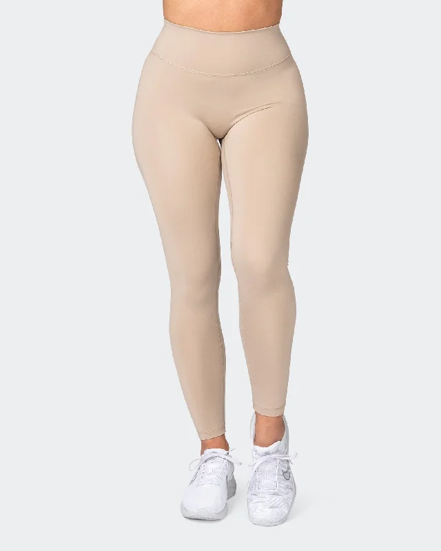 Zero Rise Everyday Ankle Length Leggings - Bone Streetwear Style for 