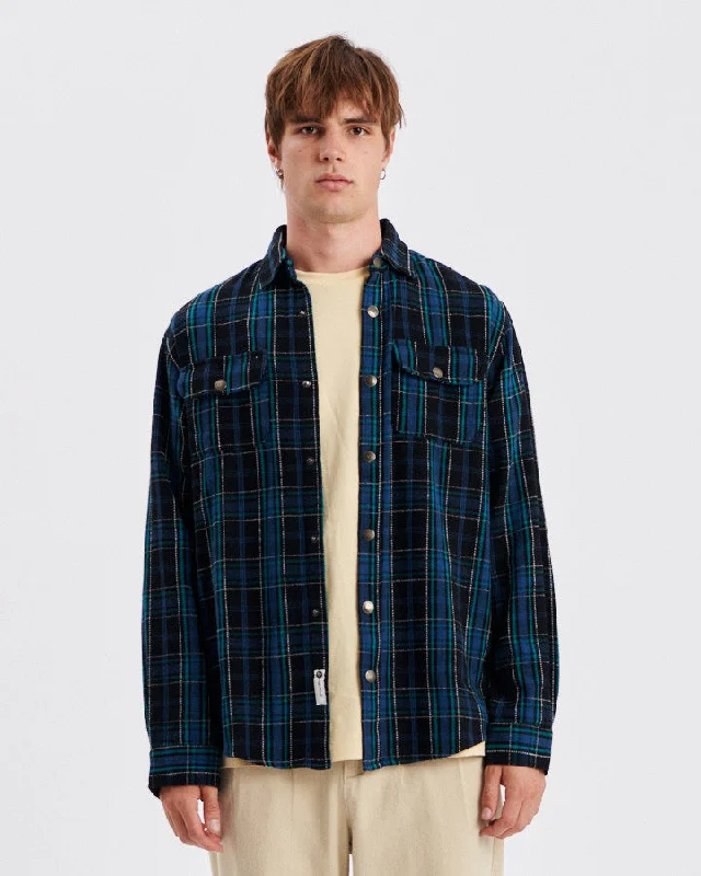 Cove Overshirt - Black British Gentlewoman Style