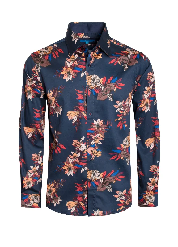 Positano Satin Cotton-Stretch  Shirt 4042 Laid - back Women's Vibe