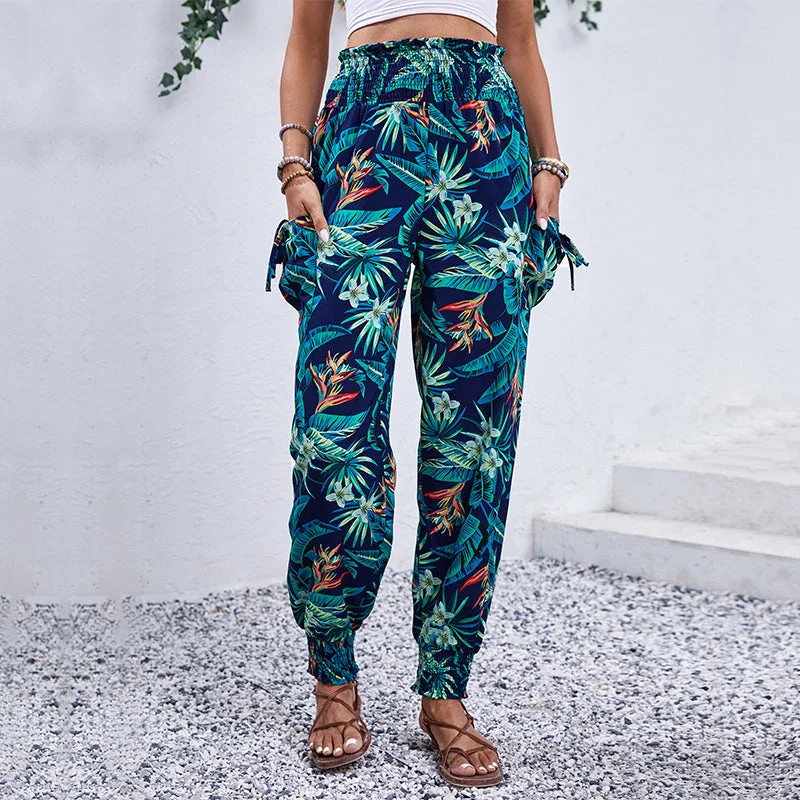 Fashion Ethnic Pocket Cuff Straight Pants Wholesale Womens Clothing N3824050700001 Compression Fashion Ethnic Pocket Cuff Straight Pants Wholesale Womens Clothing N3824050700001 Compression