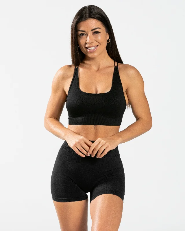 Everyday Backless Top "Schwarz" Cozy Women's Winter