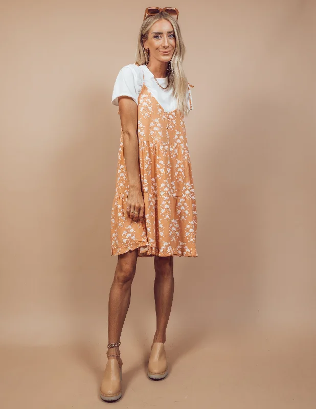 Clarice Floral Dress Cozy Women's Sherpa - lined