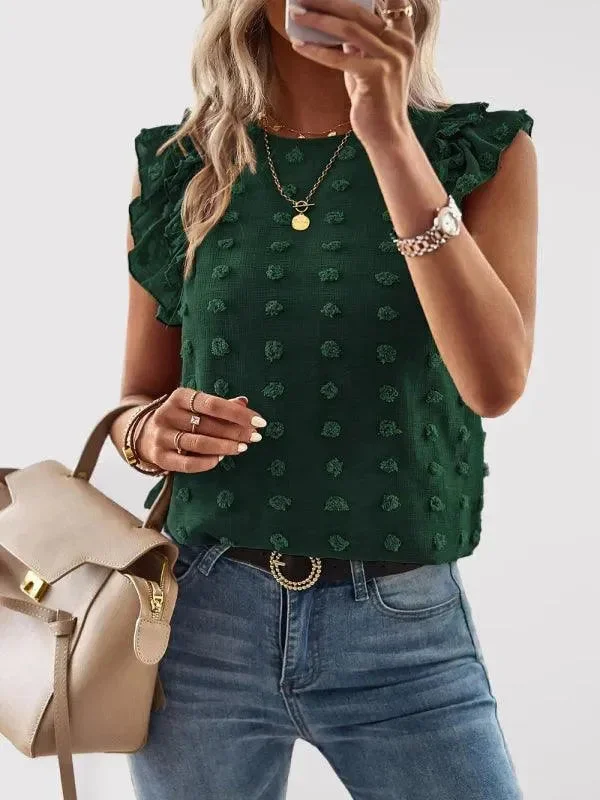 Fashionable Sleeveless Women Top Sophisticated Women's Tailored