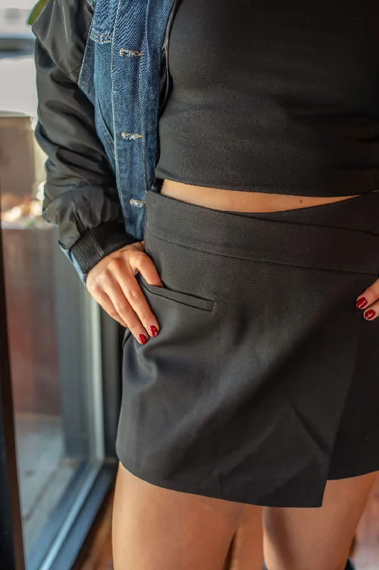 Between Us Mini Skort Vintage Women's 1970S 