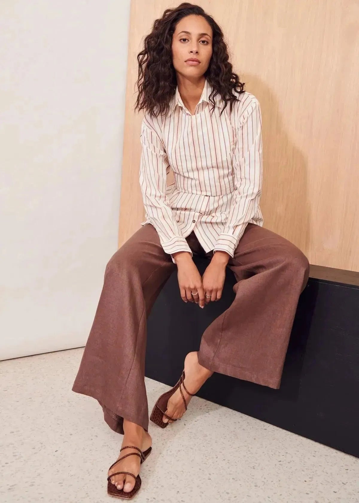 Apartment Clothing Gambit Pant in Chocolate Edgy Women's Punk