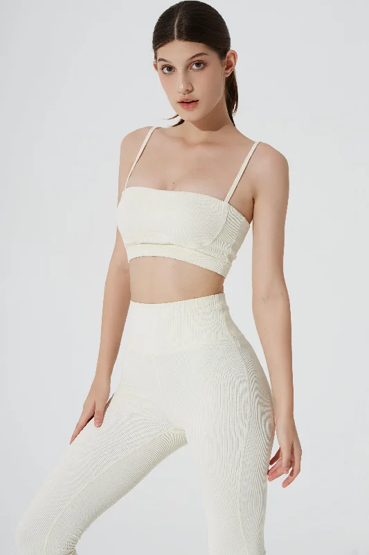 Sierra Square Neck Top - Cream Trendy Women's Oversized