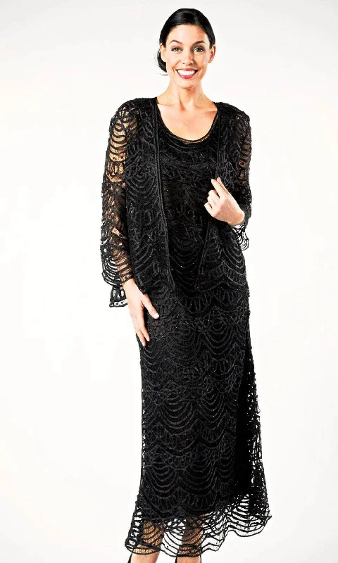 Soulmates C1060 - Three Piece Scallop Jacket Top Skirt Set Adventure