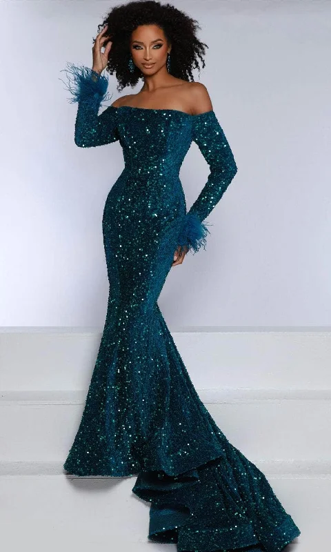 Johnathan Kayne DKM1 - Keyhole Back Evening Gown Street