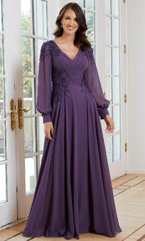 MGNY By Mori Lee 72717 - Bishop Sleeved Formal Dress Vacation