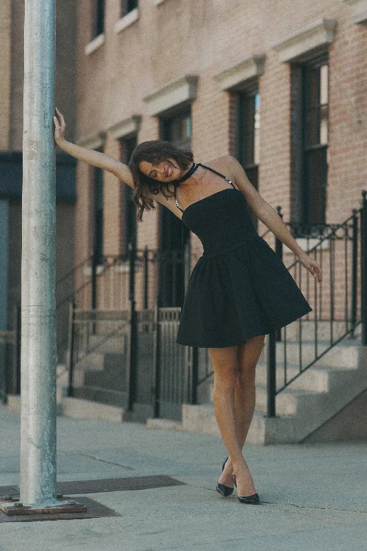 Ruby Halter Mini Dress - Black Rugged Women's Outdoor 