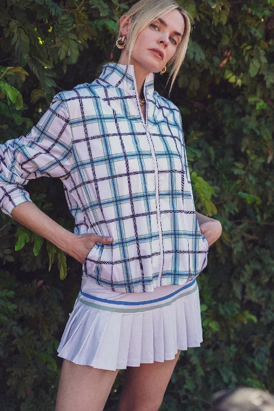 The Weezie Windbreaker - Club Plaid Refined Women's 