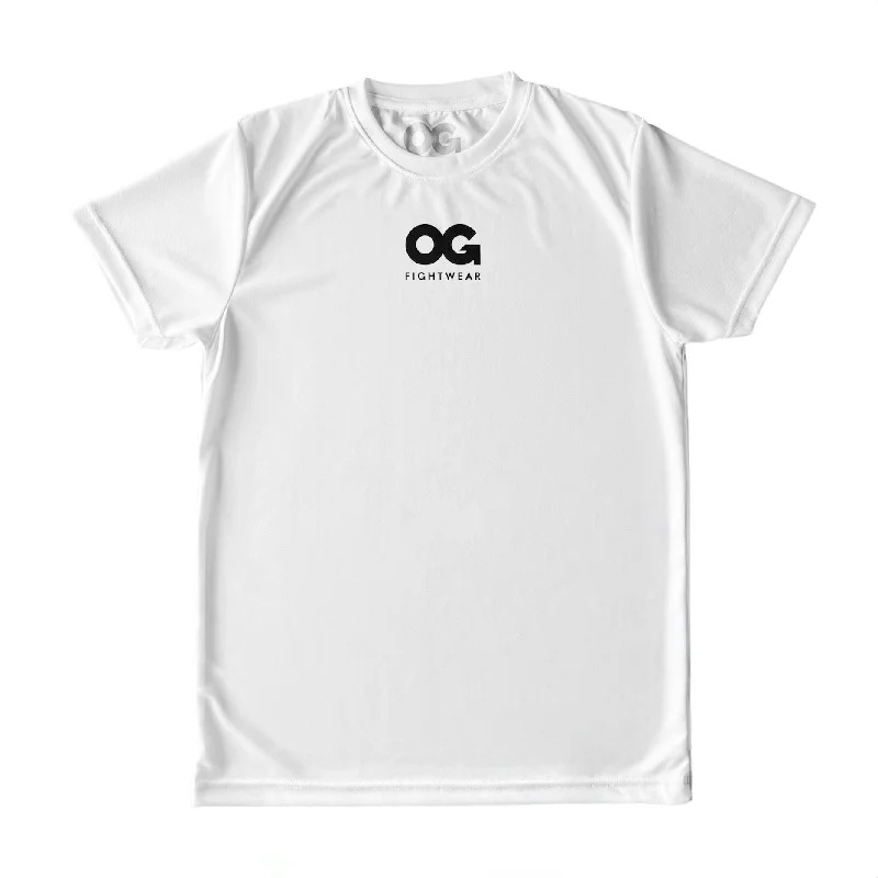 Nxt-Gen Microfiber T-Shirt (White) Relaxed Women's Beachy