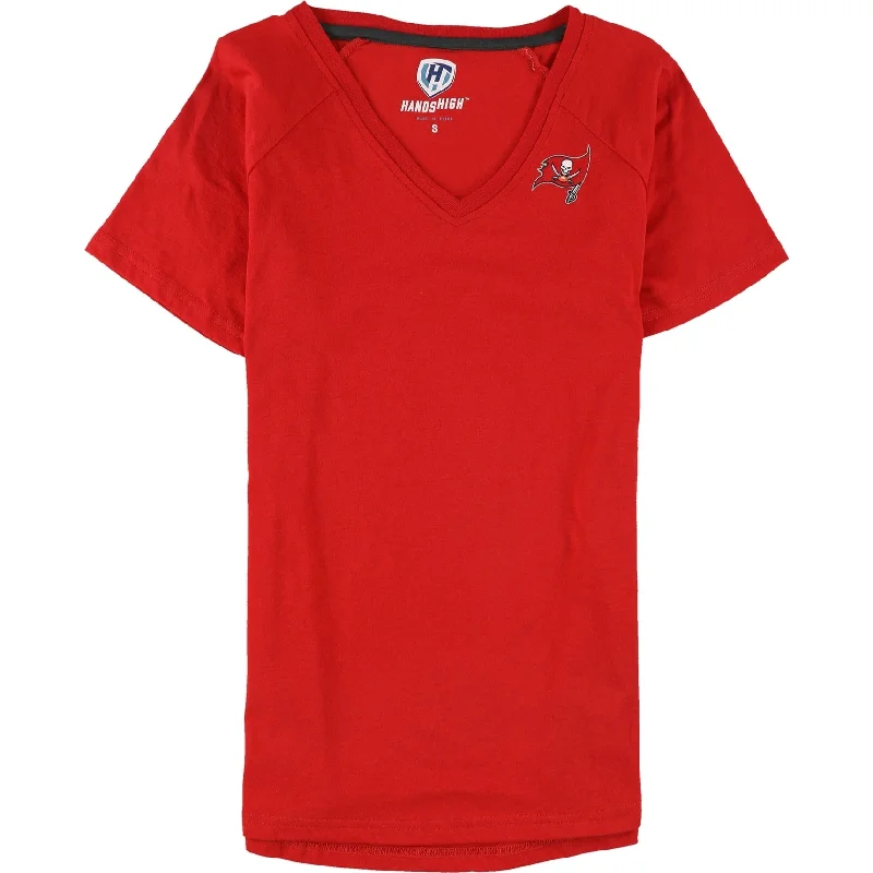 Hands High Womens Tampa Bay Buccaneers Graphic T-Shirt, Red, Small Monochromatic All - in - one Hands High Womens Tampa Bay Buccaneers Graphic T-Shirt, Red, Small Monochromatic All - in - one