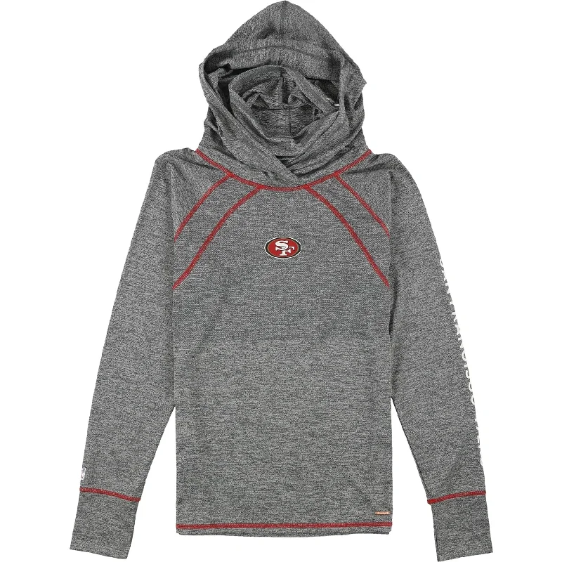 MSX Womens San Fransisco 49ers Graphic T-Shirt, Grey, Small Sharp Women's Italian