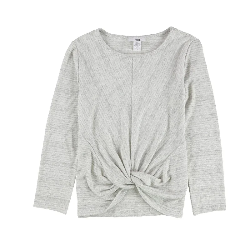 Bar Iii Womens Knot Basic T-Shirt Stylish Women's Tropical 