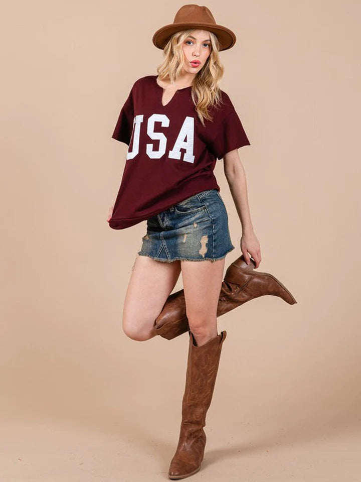 USA Colorblock Top performance