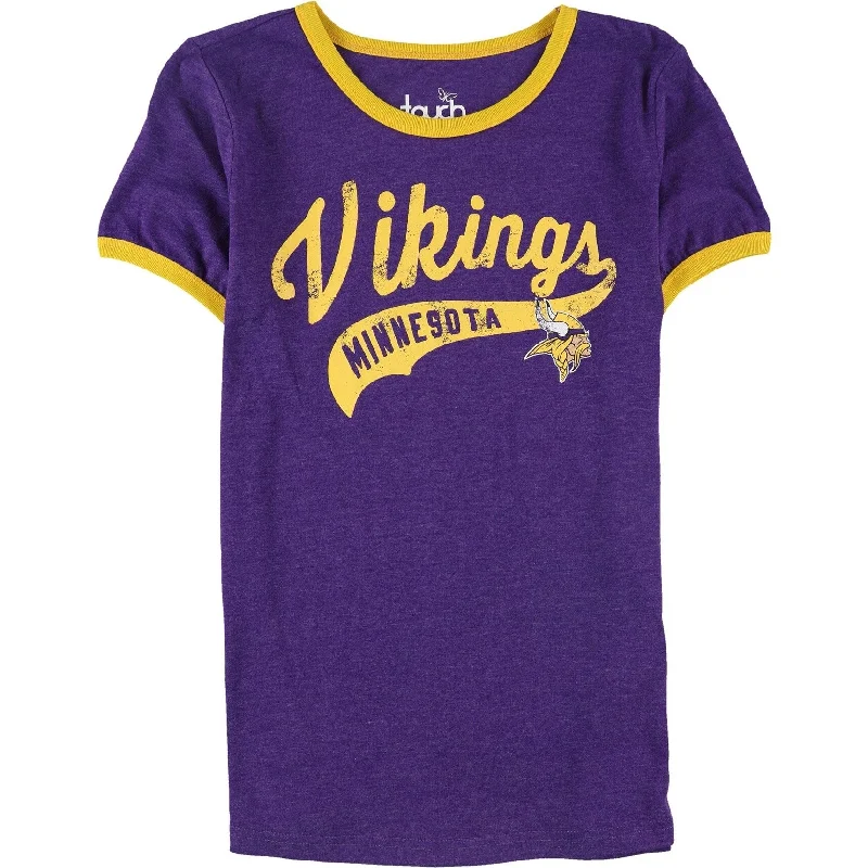 Touch Womens Minnesota Vikings Graphic T-Shirt, Purple, Medium Tough Women's Military - inspired Touch Womens Minnesota Vikings Graphic T-Shirt, Purple, Medium Tough Women's Military - inspired