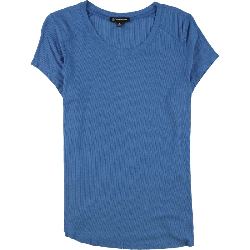 I-N-C Womens Bloom Basic T-Shirt Preppy Women's College