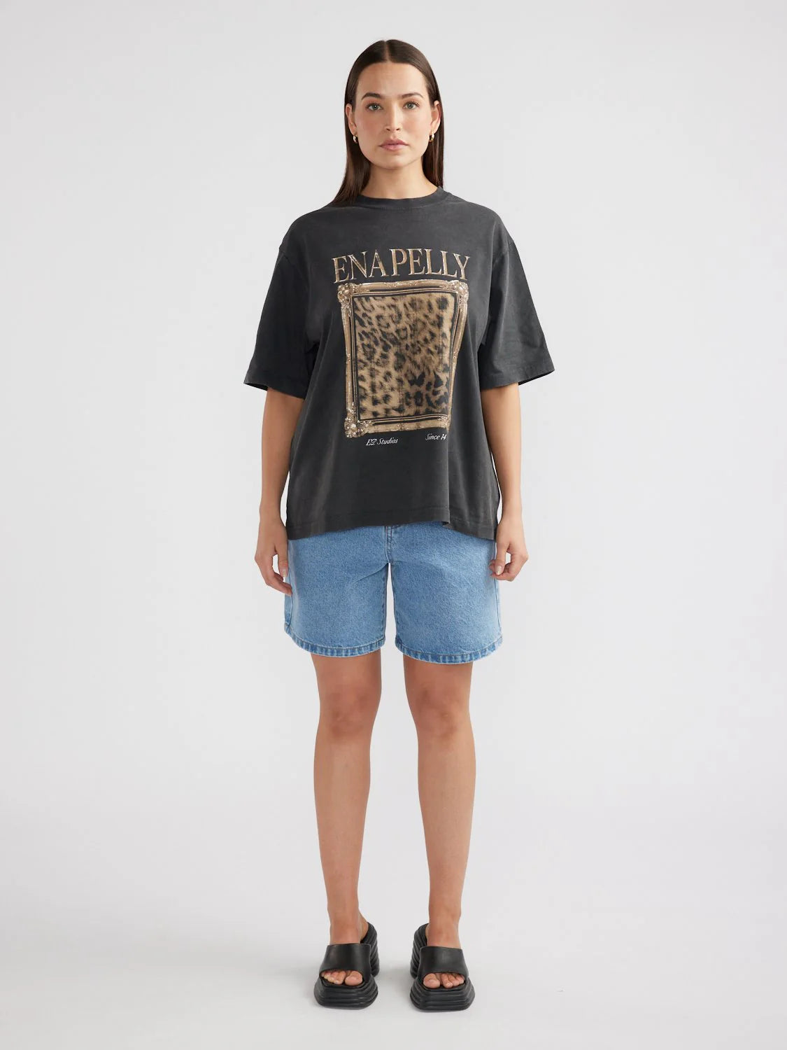 REVERE TEE - VINTAGE BLACK Classic Women's Tweed