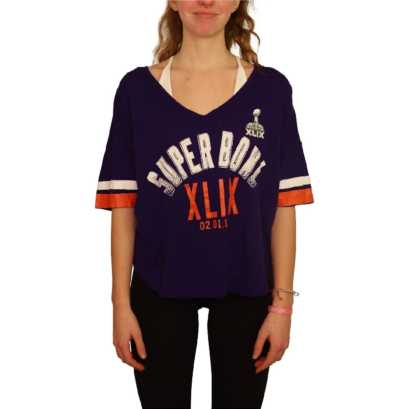 Touch Womens Super Bowl Xlix Arizona Graphic T-Shirt Dapper Women's 1920S