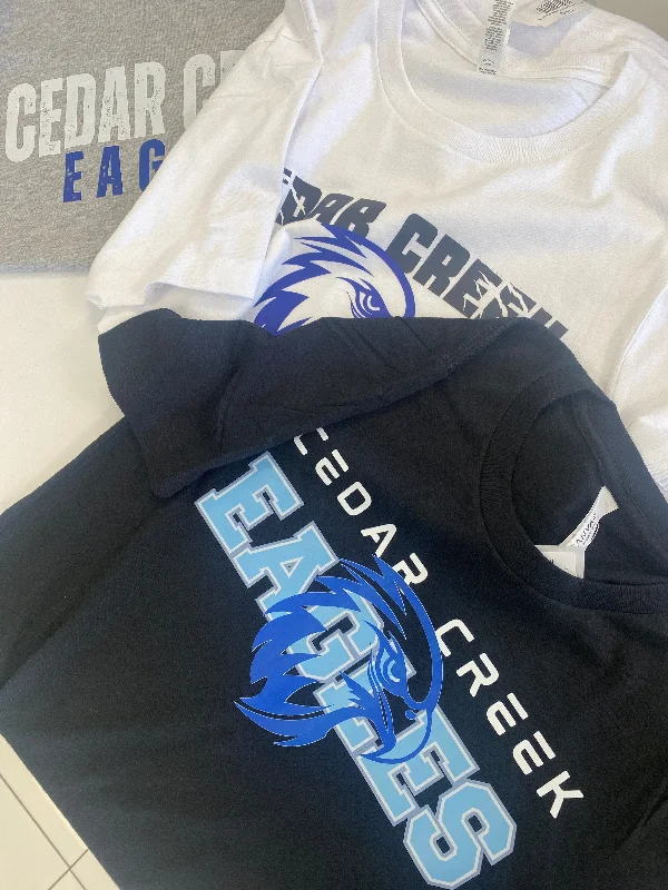 Cedar Creek School Spirit Tees Curvy Athletic Women's 