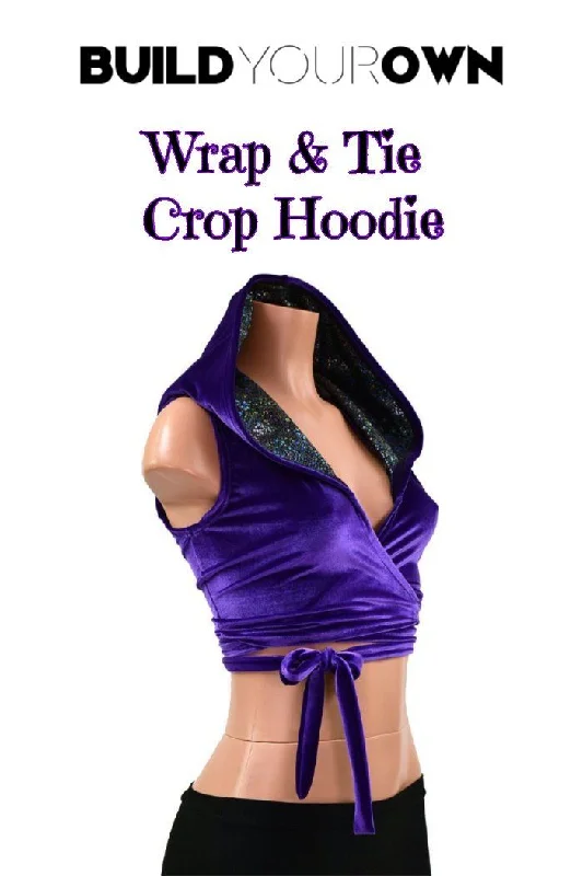 Build Your Own Hooded Wrap & Tie Top Refined Women's Classic 