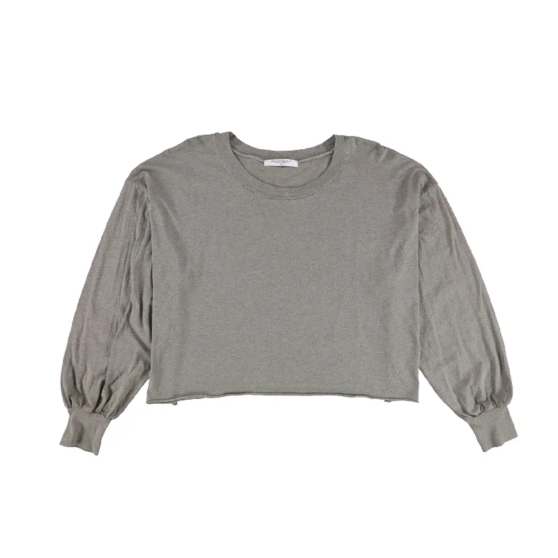 Project Social T Womens Cropped Basic T-Shirt Youthful Women's Pop
