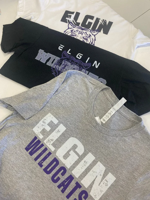 Elgin School Spirit Tees Curvy Traditional Women's Wool