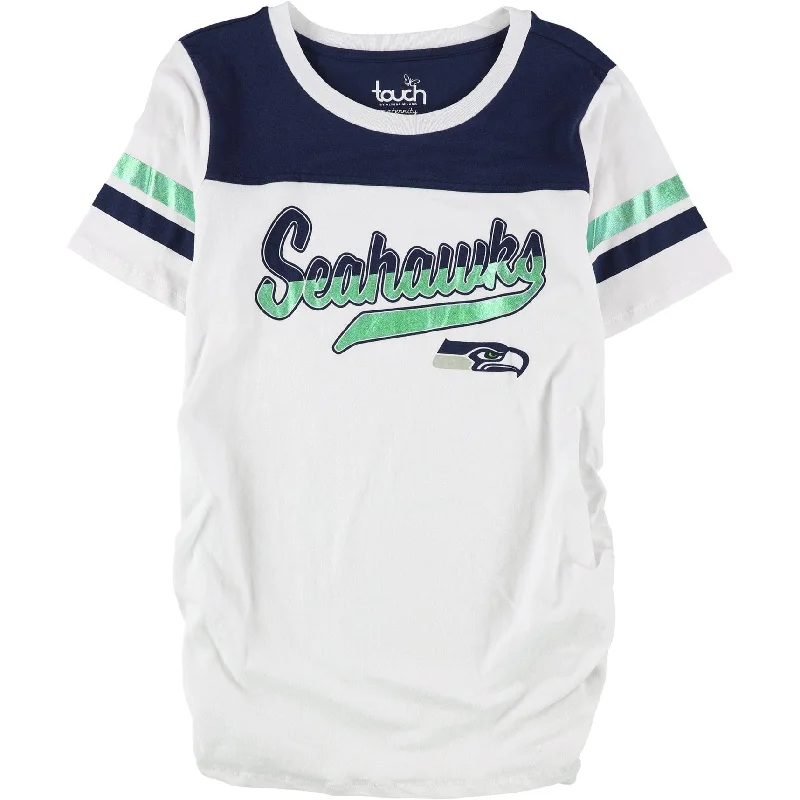Touch Womens Seattle Seahawks Graphic T-Shirt Trendy Women's Oversized