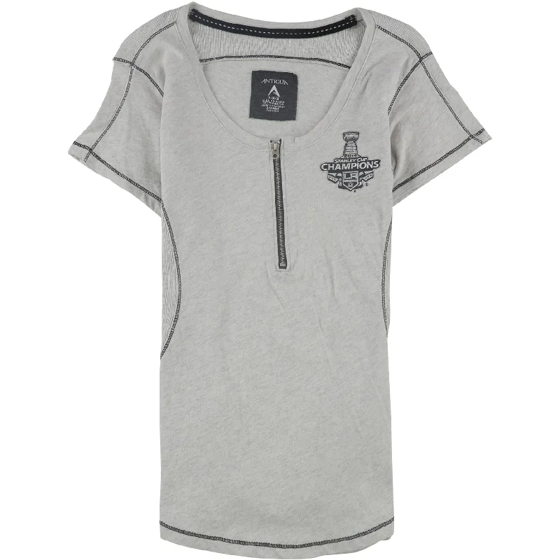 Antigua Womens La Kings 2014 Stanley Cup Champions Graphic T-Shirt Refined Women's 