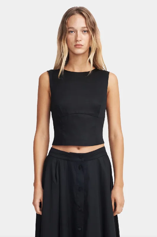 CLEMENTINE BODICE - BLACK Modern Women's 
