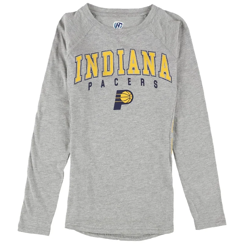 Hands High Womens Indiana Pacers Graphic T-Shirt, Grey, Small European