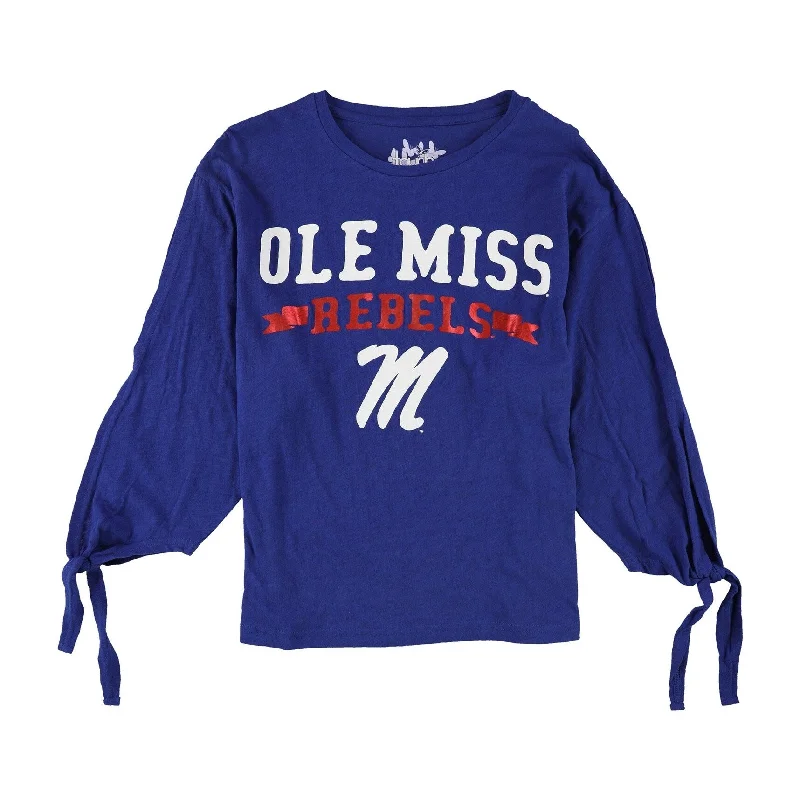 Touch Womens Ole Miss Rebels Graphic T-Shirt, Blue, Medium Stylish Women's Tropical 